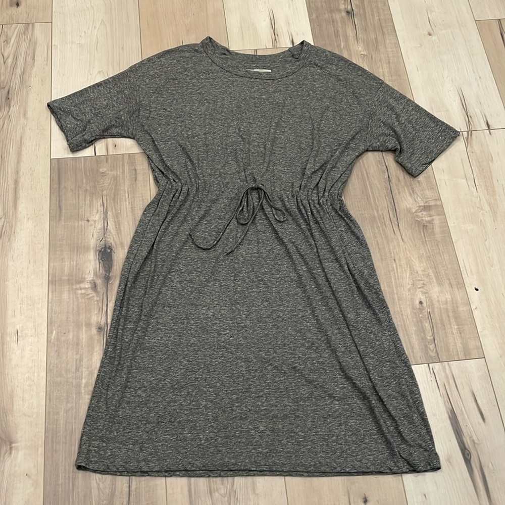 Current/Elliott Grey Drawstring Dress, size 0 (Euro sizing)